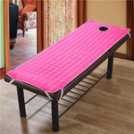 matelas massage spa corps face breath hole bandes élastiques drap épais salon beauté moderne