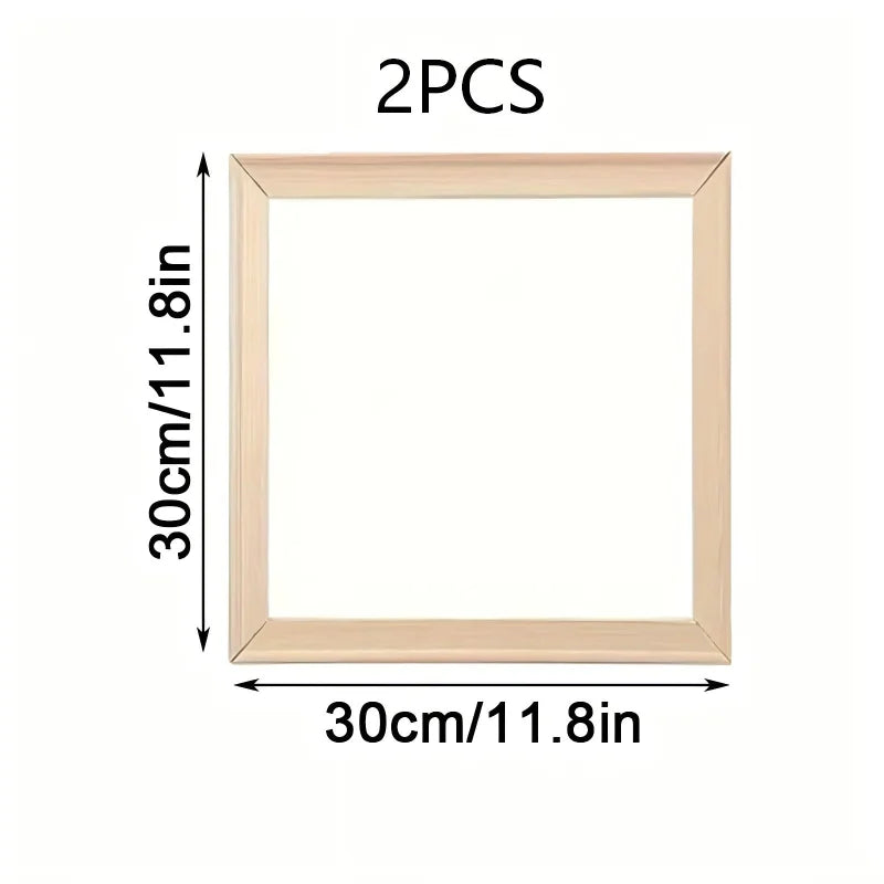 cadres mural bois naturel classique 30x30cm 30x40cm 40x40cm 40x50cm 50x50cm