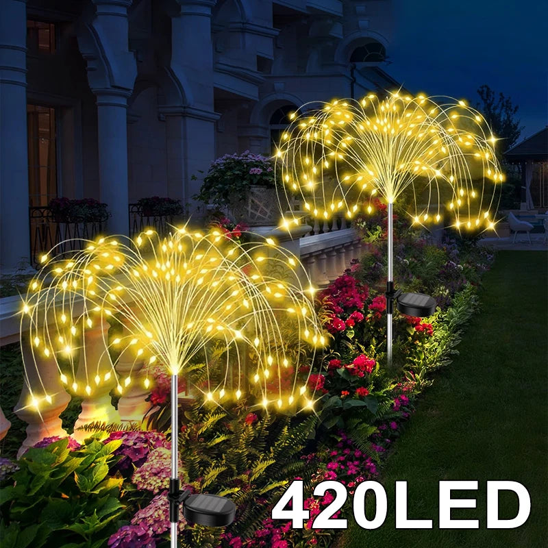 guirlande lumineuse solaire étoiles multicolores moderne extérieure ip65 led piquet blanc