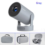 projecteur led 290ansi 1280x720p blanc moderne android wifi bluetooth trapézoïdale auto correction