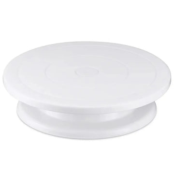 plateforme rotative gâteaux noir texturée diamètre 27.94cm hauteur 6.35cm utilitaire moderne
