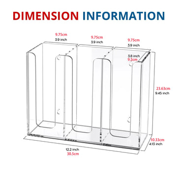 porte gobelets transparent acrylique multi usages mural rangement moderne salon pailles couvercles rangement écologique