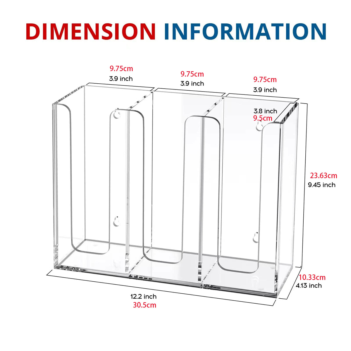 porte gobelets transparent acrylique multi usages mural rangement moderne salon pailles couvercles rangement écologique