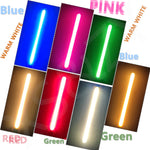 tube led orange jaune vert rouge blanc chaud bleu rose moderne adhésif connecteur électrique