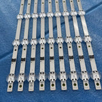 bandes led rétroéclairage téléviseur blanc moderne adhésif connecteurs électriques rectangulaire lisse 70cm