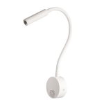 lampe murale led noire ronde moderne minimaliste interrupteur câble électrique