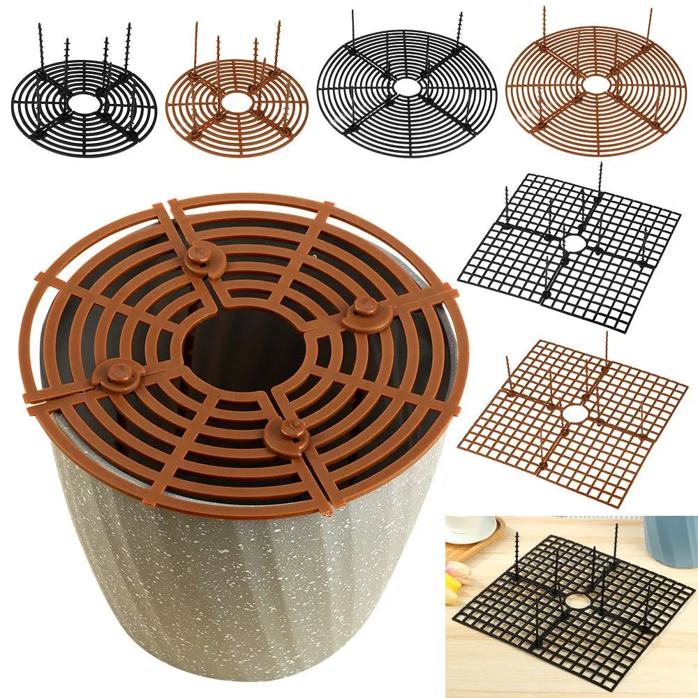 grille protection moderne plantes marron noir 19cm 30cm facile construction solide multi usages