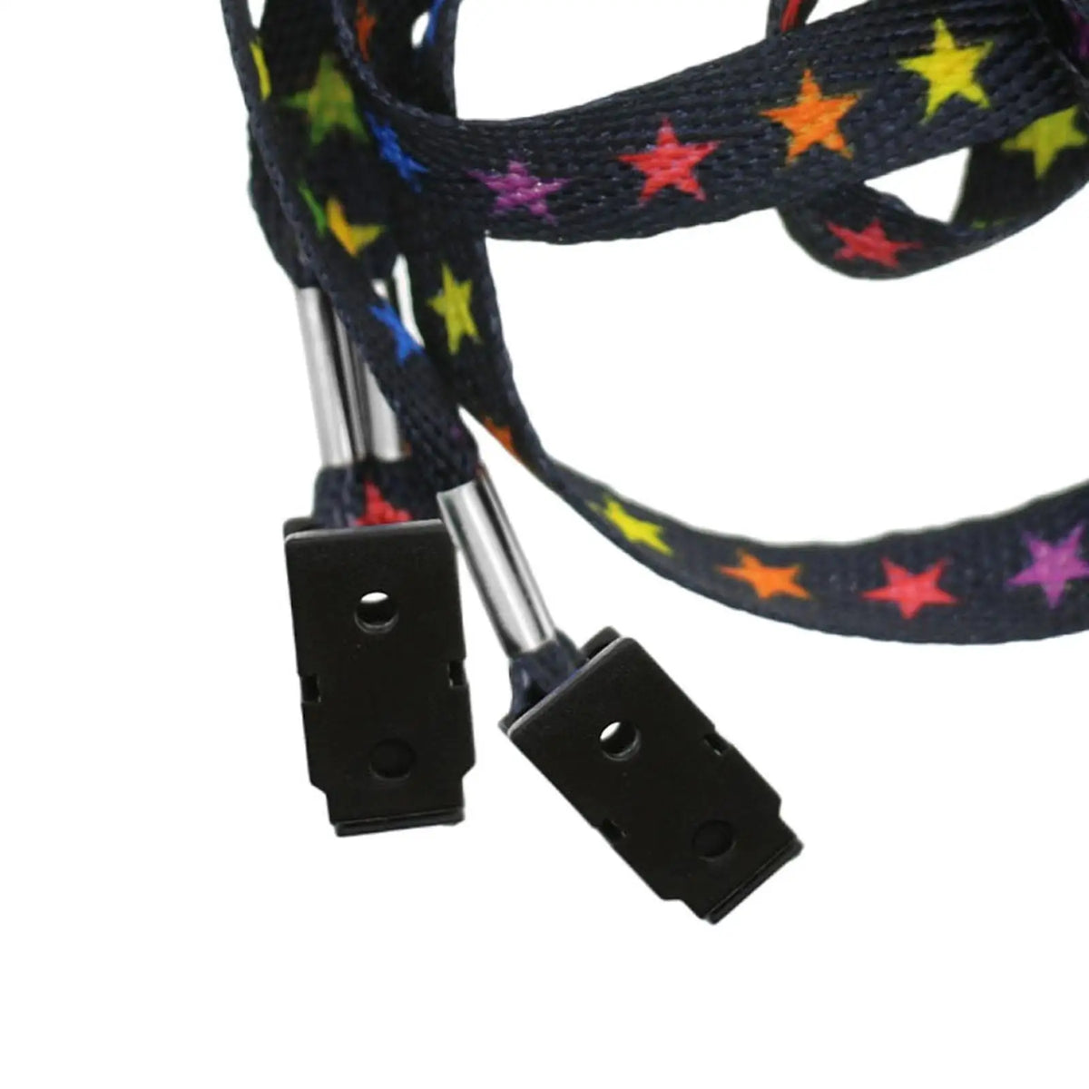 clip serviette lanière étoiles colorées moderne clips métalliques napkin holder bavoir enfant adultes