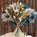 bouquet fleurs séchées naturelles décoration maison rustique bohème anniversaire mariage