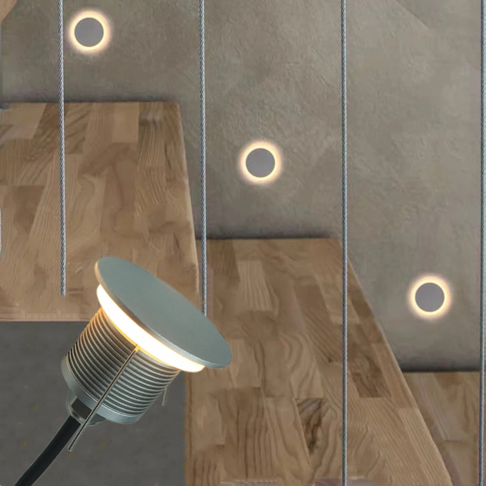 Spot LED moderne blanc chaud ip67 étanche 12v 24v aluminium autoinstallation chambre cuisine salon