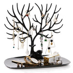 support bijoux arbre branches naturelles clips boucles oreilles bracelets colliers pendentifs montres moderne minimaliste