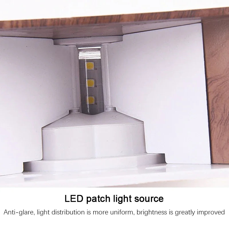 lampe murale bois moderne éclairage quotidien entrée chambre coucher salle manger étude lumière led