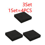 anti vibration pad noir pratique 100x100x20mm résistant antidérapant tapis protection meuble sol