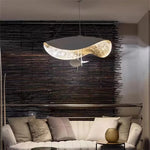 Détail abat-jour métal lampe Manta