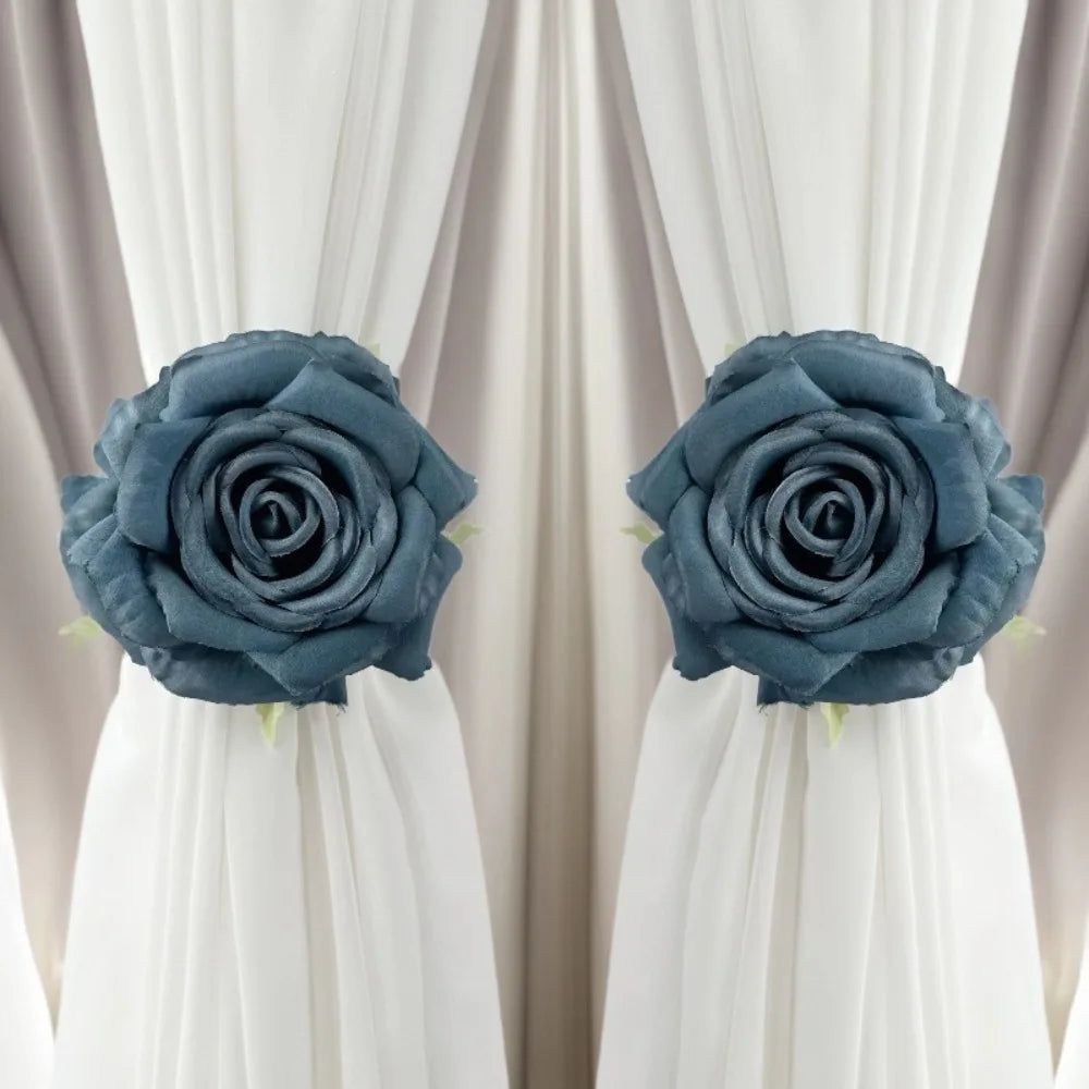 rideaux blancs velours roses classiques bleus rouges violets roses tissu