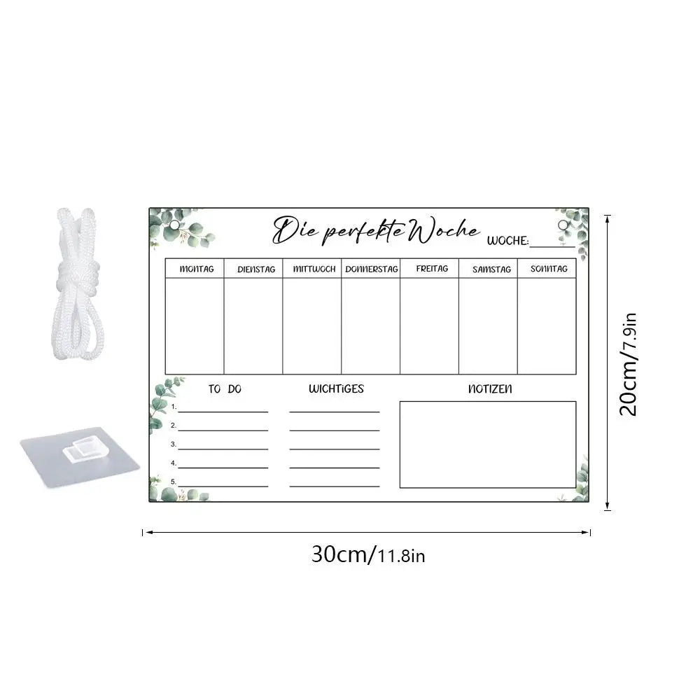 tableau blanc effaçable moderne motifs floraux crochets métalliques transparent marques blancs rouges grille dimensions