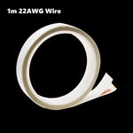 câble plat électrique caché audio led cœurs cuivre pur adhésif 10m 17awg 22awg