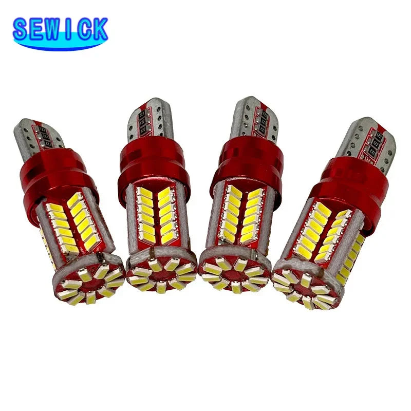 ampoule led t10 rouge blanche 800lm 12v 3w feux dégagement moderne