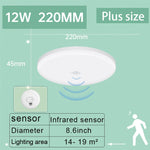 lampe détecteur mouvement blanc moderne 20w 30w 40w 15lumieres led