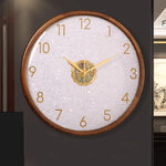 horloge murale moderne or marron asiatique décoratif salle mangerDecoration horloge digitale aiguille