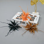fleurs artificielles plantes décoratives branches fines feuilles pointues bouquet mariage décoration maison moderne