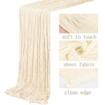 serviette table beige froissée décoration élégante maison mariage réception anniversaire boho rustique festive