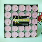 bougies chauffe plat parfumées bleu rouge blanc rose jaune vert violet simples sans fumée