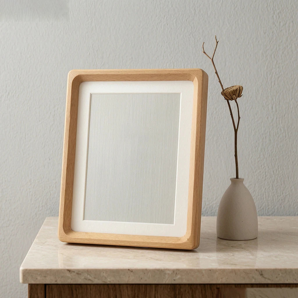 cadre photo bois naturel blanc minimaliste rectangle moderneintérieur décoration 5in 6in 7in 8in 10in