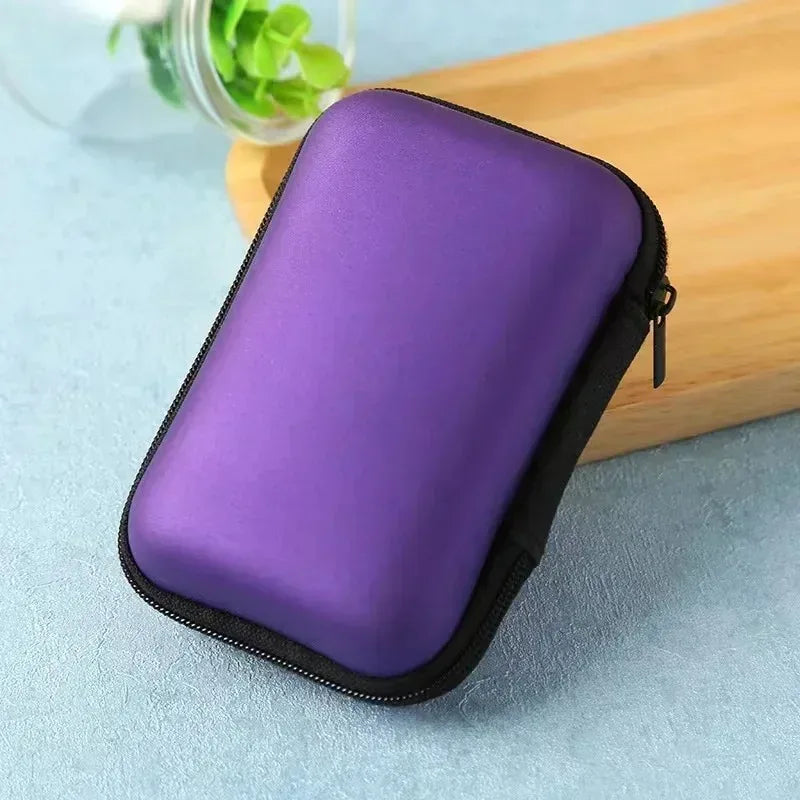 étui carte jeu société noir bleu rouge violet orange moderne réutilisable fermeture glissière pochette