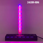 lampe led flexible couleurs multiples usb alimentée moderne clips fixation interrupteur