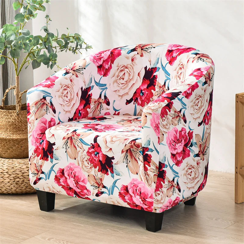 Coussin protection fauteuil moderne fleuri lavable maison restaurant chambre salon étudiants
