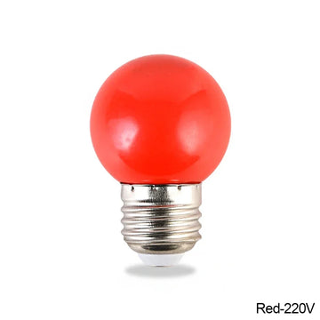 ampoule led rouge jaune blanche globe boule e27 vis bleue moderne chambre décoration noël