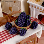 décor maison fruits artificiels résine pastèque fraises pommes raisins oranges réaliste details cuisine 10pièces