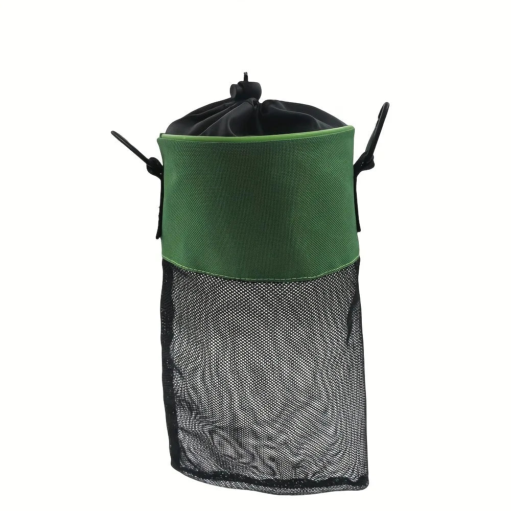 sac pinces réutilisable oxford cloth gris violet vert maille doublure adjustable pratique portableextérieur
