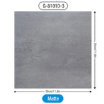 autocollants sol marbre blanc gris moderne adhésifs pvc 30x30cm pack 12 pièces