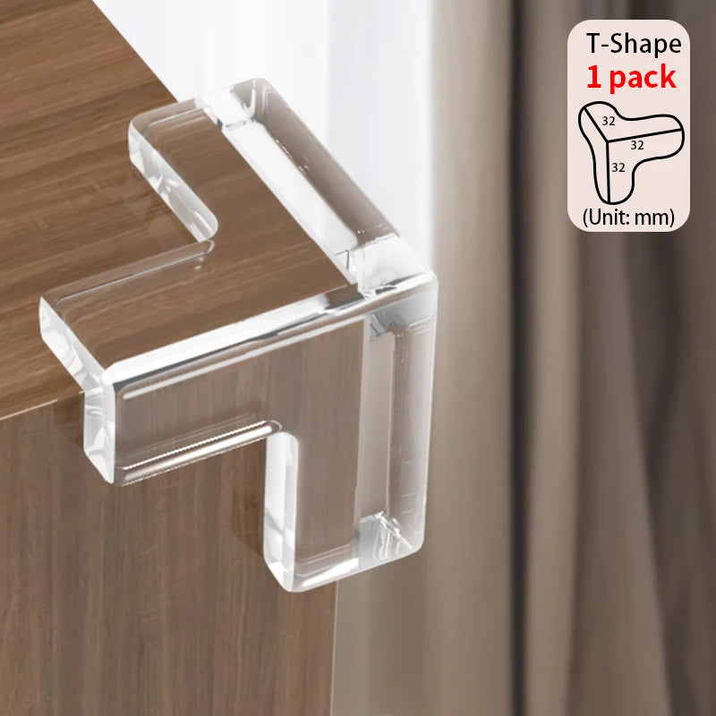 protège bords adhésifs transparent moderne rose clair beige gris clair maison meuble table góc
