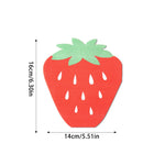 autocollants fruits graphiques opaques adhésifs pomme citron fraise pastèque gâteau fleur multicolore pack étiquettes