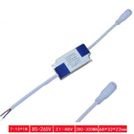 transformateur led 120v 240v blanc bleu moderne 7w 24w 85v 265v 280ma