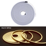 ruban led flexible noir blanc 120 led rayures concentriques moderne éclairage intérieur chambre cuisine