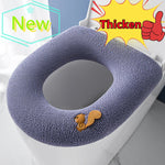 couvre siège toilette violet orange rose bleu microfibre douce adhésif motifs animaux écureuil castor