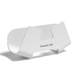 couvercle pot rangement mural porte plats adhésif transparent blanc noir minimaliste