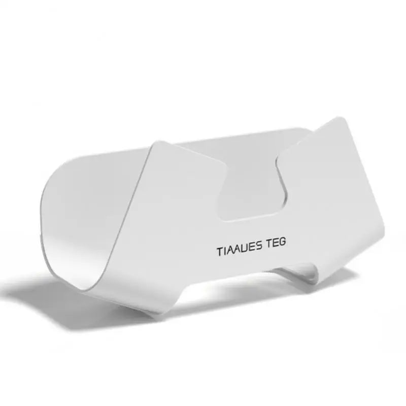 couvercle pot rangement mural porte plats adhésif transparent blanc noir minimaliste