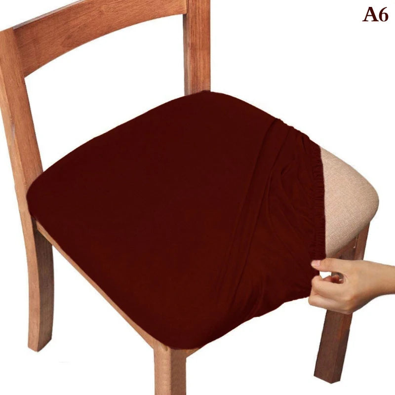 housses chaise modernes élégantes uni gris bleu marine beige bordeaux vert foncé lavables