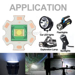 lampe led 30w vert jaune cuivre noir 9mm 20mm 5modes connecteur cables elektronik