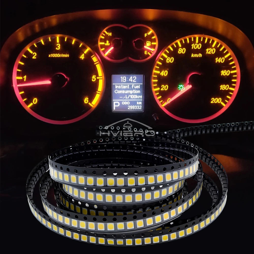 diodes led smd 1210 jaune rouge blanc rose violet orange moderne 1000 pièces