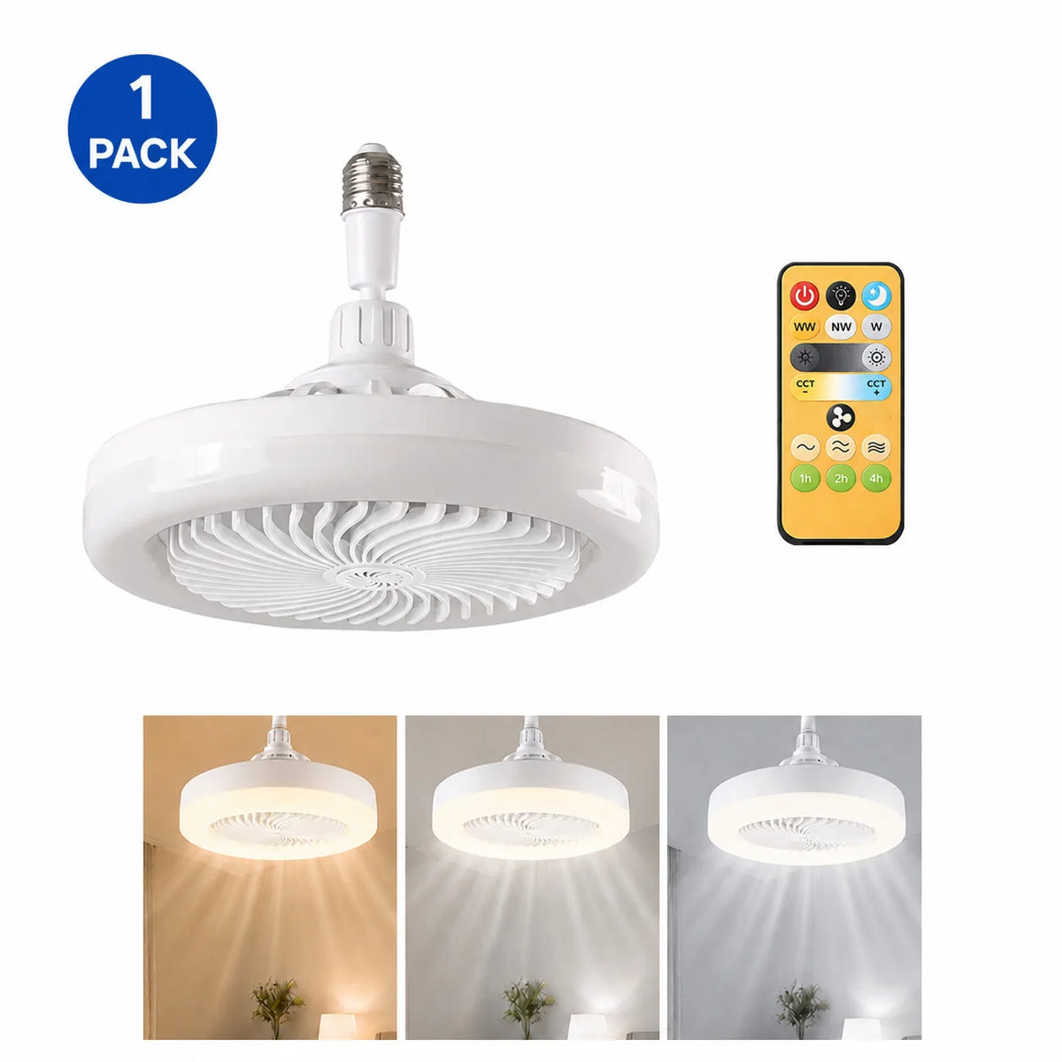 ventilateur plafonnier led lampe moderne minimaliste blanc certification vde ul rohs cqc cem fcc