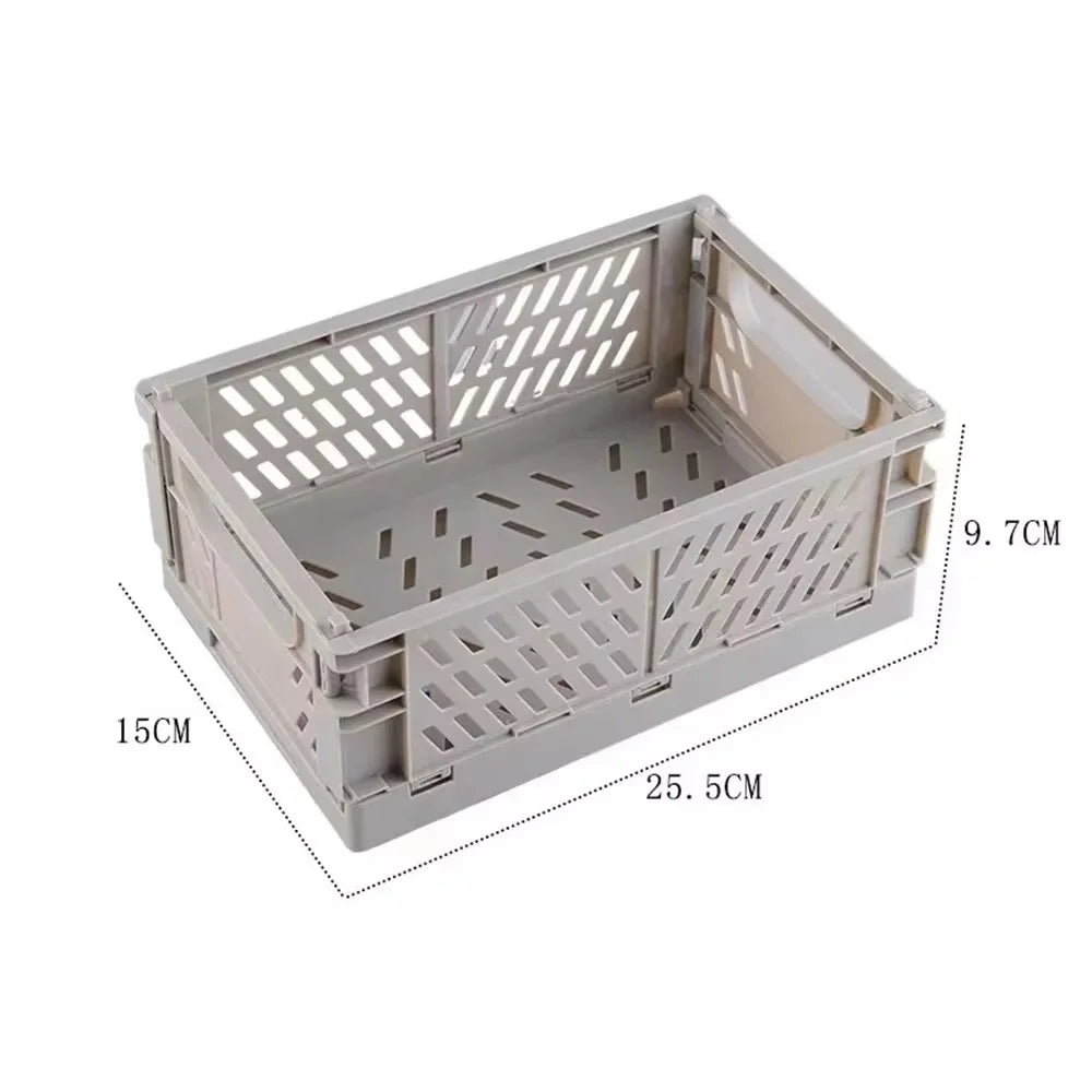 caisse pliable rangement jaune gris rose grille ventilation moderne respectueux environnement