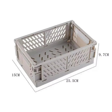 caisse pliable rangement jaune gris rose grille ventilation moderne respectueux environnement