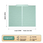 pad protection table silicone vert clair beige moderne clips diagonal