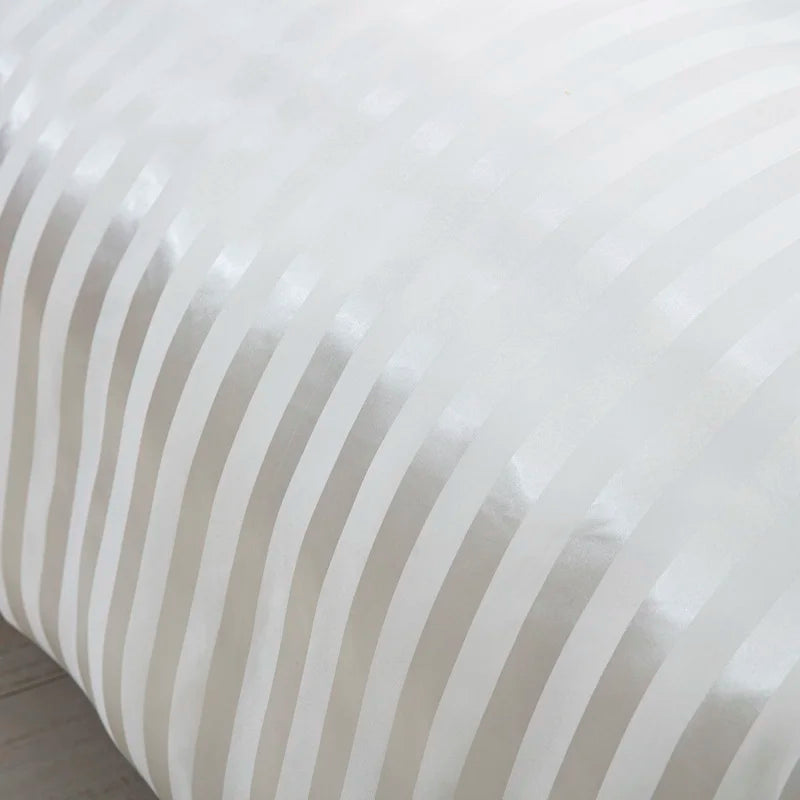 Housse de couette luxe blanc ivoire Ombre Interieur